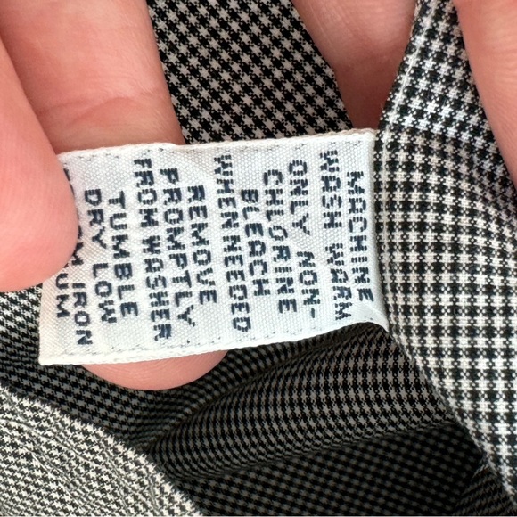 RALPH LAUREN CHECK micro plaid button down shirt short sleeve mens M purple pony - Picture 6 of 8